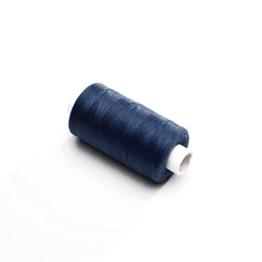 Bobine de fil bleu pétrole - 500m - Fabrication française - Oeko - Tex - tissuspipi.com