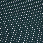 Tissu popeline de coton vert anglais à pois blancs - COLLECTION POLKA DOT - Oeko - Tex - tissuspipi.com