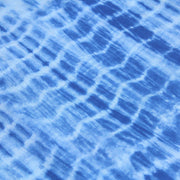 Tissu de coton tie & dye bleu des mers - tissuspipi.com