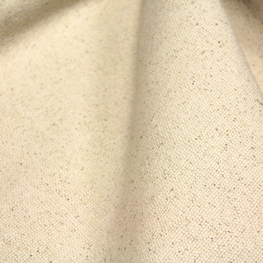 Tissu de coton épais JOSÉPHINE écru uni - tissuspipi.com