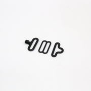 Attache noeud papillon noire, 18mm - tissuspipi.com