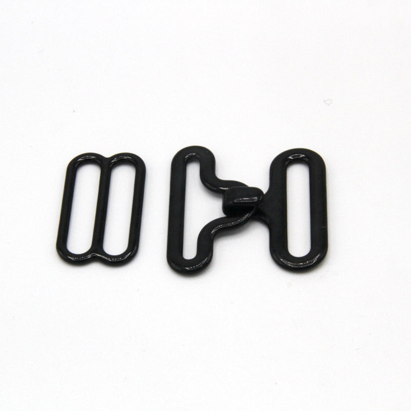 Attache noeud papillon noire, 18mm - tissuspipi.com