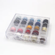 Boîte de rangement transparente pour 25 canettes - tissuspipi.com