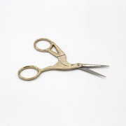 Ciseaux cigogne dorés, 12cm - tissuspipi.com