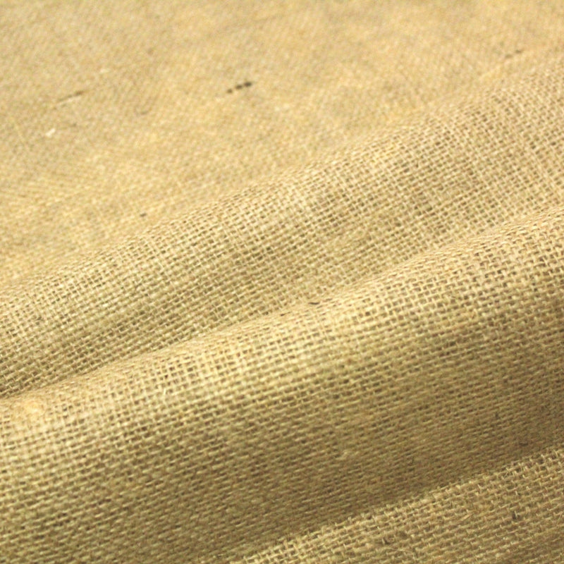 Tissu toile de jute naturel - 100cm de large - tissuspipi.com