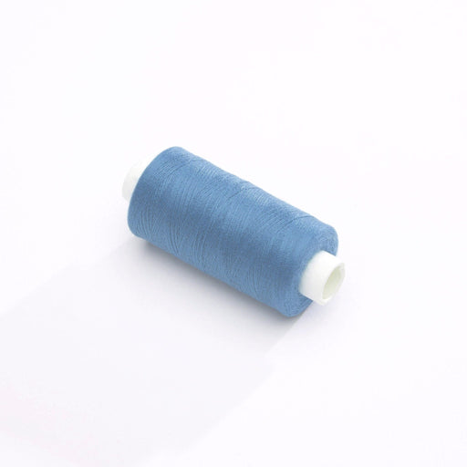 Bobine de fil bleu nattier - 500m - Fabrication française - Oeko - Tex - tissuspipi.com