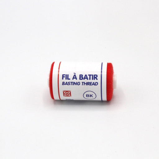 Bobine de fil à bâtir rouge vif - Environ 300m - tissuspipi.com