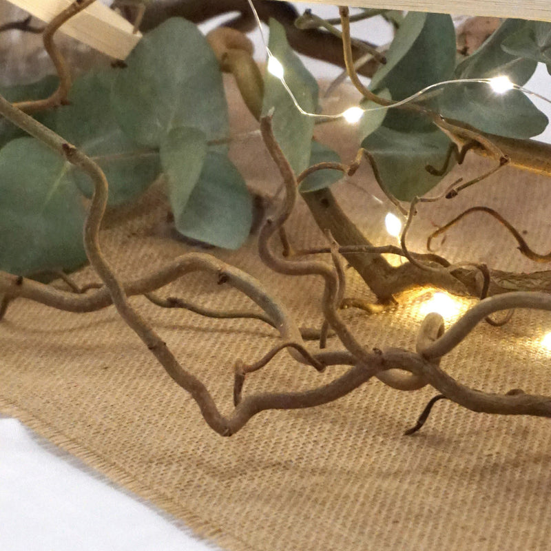 Chemin de table au mètre toile de jute de 35cm de large - Fabriqué en France - tissuspipi.com