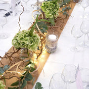 Chemin de table au mètre toile de jute de 35cm de large - Fabriqué en France - tissuspipi.com