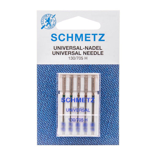 Boîte de 5 aiguilles universelles SCHMETZ pour machine à coudre - tissuspipi.com