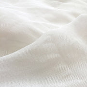 Tissu gaze de coton blanc naturel 100cm de large - tissuspipi.com
