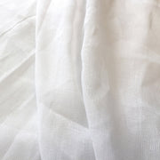 Tissu gaze de coton blanc naturel 100cm de large - tissuspipi.com