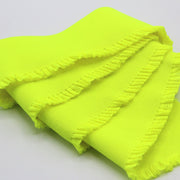 Ruban élastique jupe froufrou - Bord - côte pour jupe jaune fluo, 6cm - tissuspipi.com