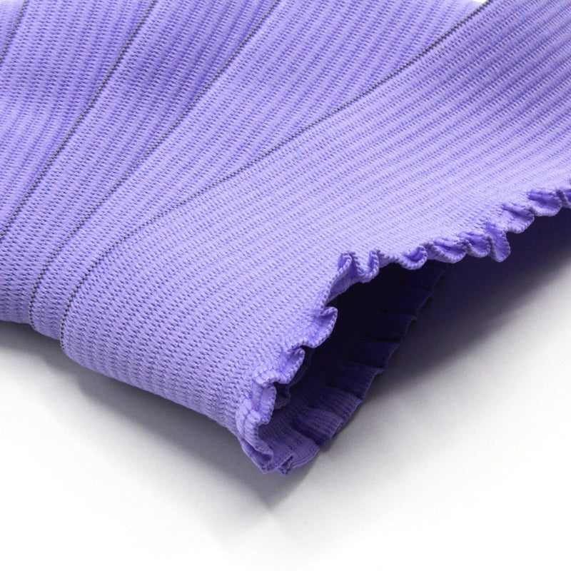 Ruban élastique jupe froufrou - Bord - côte pour jupe violet parme, 6cm - tissuspipi.com
