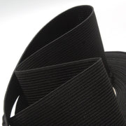 Ruban élastique jupe froufrou - Bord - côte pour jupe noir, 6cm - tissuspipi.com