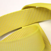Sangle élastique jaune 2,5cm - Fabriqué en France - tissuspipi.com