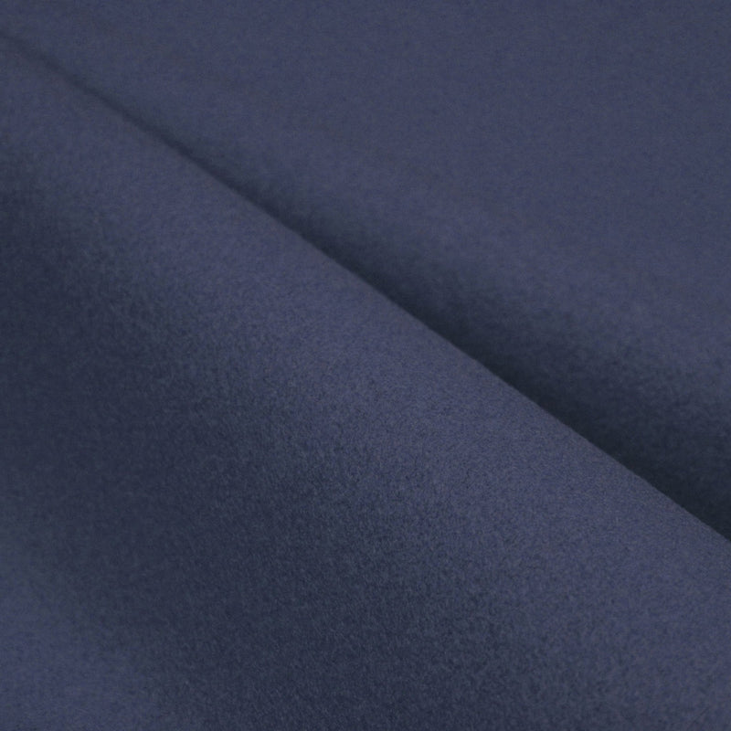 Tissu drap de laine bleu gris uni - Fabrication italienne - tissuspipi.com