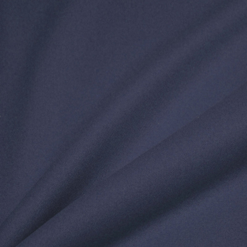 Tissu drap de laine bleu gris uni - Fabrication italienne - tissuspipi.com