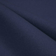 Tissu drap de laine bleu indigo uni - Fabrication italienne - tissuspipi.com