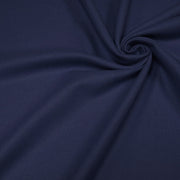 Tissu drap de laine bleu indigo uni - Fabrication italienne - tissuspipi.com