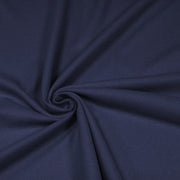 Tissu drap de laine bleu indigo uni - Fabrication italienne - tissuspipi.com