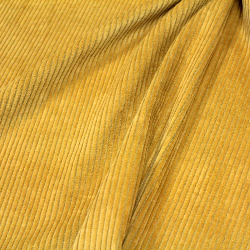 Tissu velours côtelé grosses côtes 100% coton : nombreuses couleurs - OEKO - TEX STANDARD 100 - tissuspipi.com