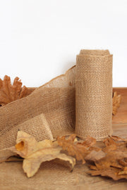 Ruban de toile de jute 20cm de large, parfait pour la décoration de mariage, chemins de table et jolis noeuds ! - tissuspipi.com