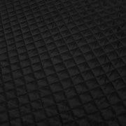 Tissu Doublure matelassée noire, ouatine blanche - tissuspipi.com