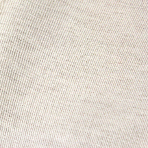 Tissu DENIM toile sergé écru coton et polyester recyclé - tissuspipi.com