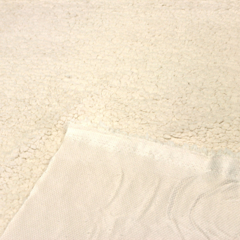 Tissu sherpa mouton : écru uni, vert, gris, camel... - OEKO - TEX - tissuspipi.com