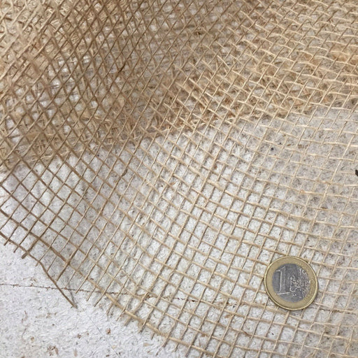 Tissu toile de jute - Grande largeur 190cm - 115gr - m2 - Fabrication française - tissuspipi.com
