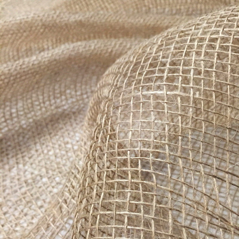 Tissu toile de jute - Grande largeur 190cm - 115gr - m2 - Fabrication française - tissuspipi.com